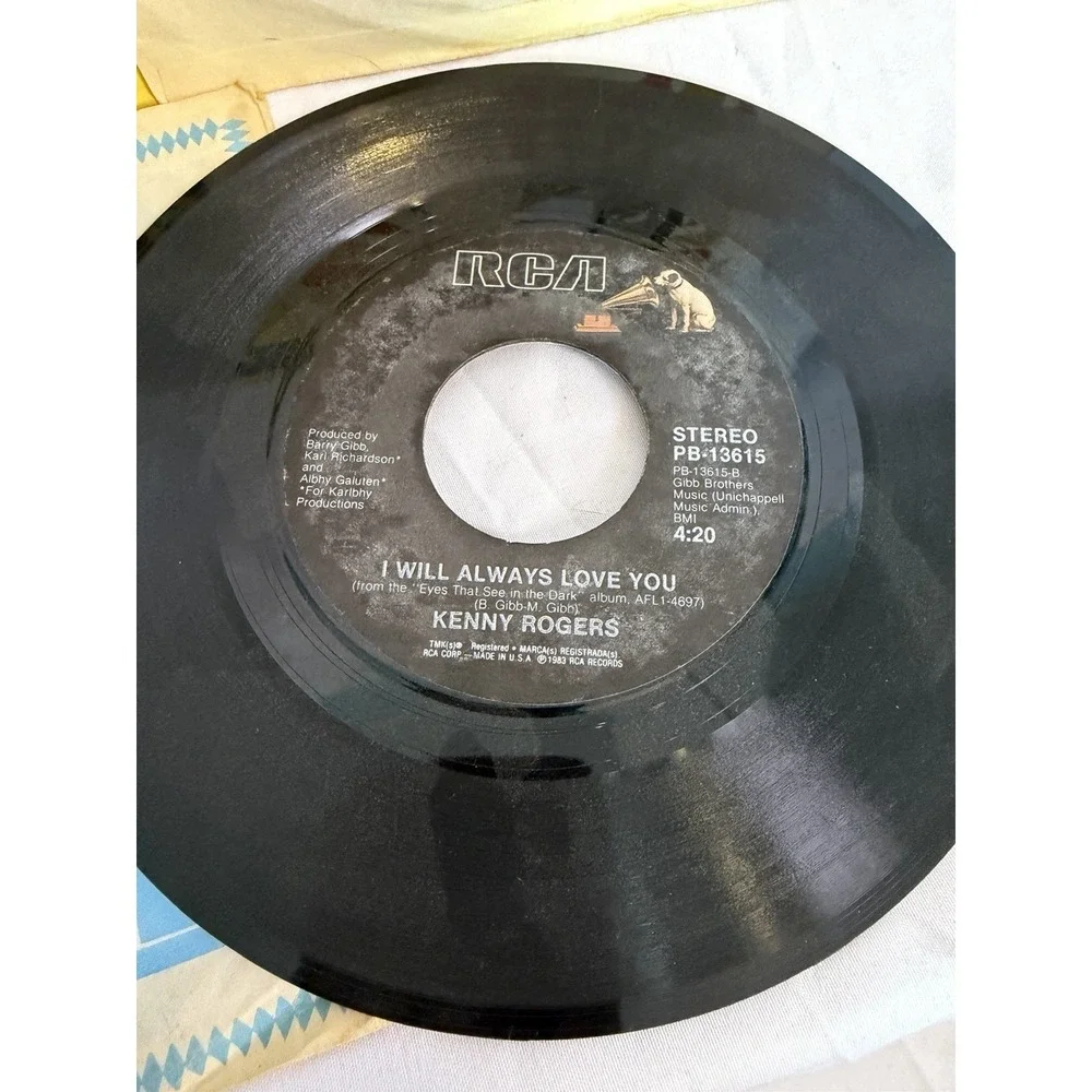 VTG Various Country Artists 45 Kenny Rogers Conway Twitty Waylon Jennings Lot 12 - Picture 9 of 9